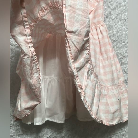 MAX STUDIO PINK & WHITE GINGHAM GIRLS PORTRAIT, DRESS SIZE 6 - Picture 11 of 11